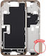 Mid-frame Housing Power Volume Button Iphone 16 Pro Max Us Version Aftermarket Plus Desert Titanium