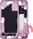 Mid-frame Housing Power Volume Button Iphone 16 Plus Eu Global Version Aftermarket Plus Pink