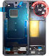 Mid-frame Housing Samsung Galaxy S24 Plus 5g Us & International Version Sapphire Blue