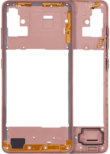 Mid-frame Housing Samsung Galaxy A51 4g A515 2019 Prism Crush Pink