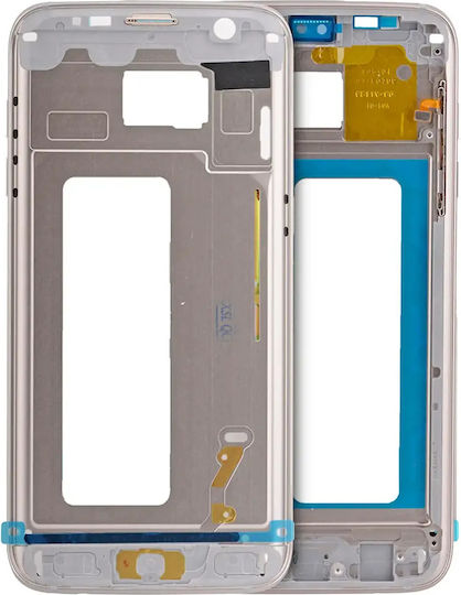 Mid-frame Housing Samsung Galaxy S7 Edge Small Parts Gold