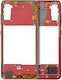 Mid-frame Housing Samsung Galaxy A41 A415 2020 Aftermarket Plus Prism Crush Red