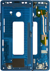 Mid-frame Housing Samsung Galaxy Note 8 Small Parts Deep Sea Blue Mid-frame Housing Samsung Galaxy Note 8 Small Parts Deep Sea Blue
