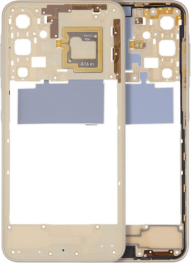 Mid-frame Housing Samsung Galaxy A16 5g A166u 2024 Us Version Gold