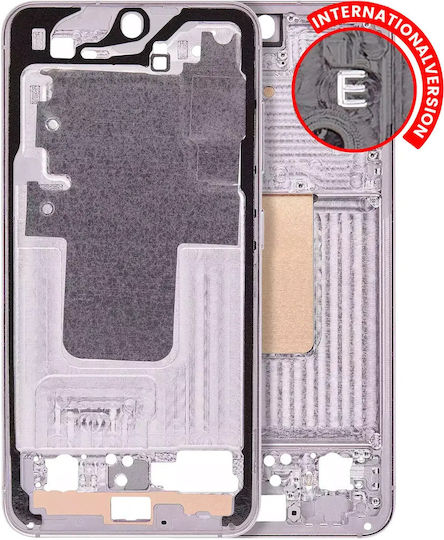 Средна Рамка За Мобилен Samsung Galaxy S23 5G Международна Версия Лавандула