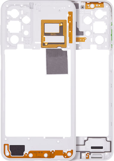 Mid-frame Housing Samsung Galaxy A23 A235 2022 White