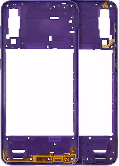 Mittleres Gehäuse Samsung Galaxy A30s A307 2019 Aftermarket Plus Prism Crush Lila