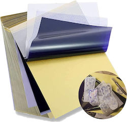 Set 50 Foi de Hârtie de Transfer pentru Tatuaje A4 Carbon Șablon 4 Straturi Termic Fotocopiator Desen Manual Profesional Hârtie Indigo Tatuaj Body Painting Lucrări Diy Set 50 Foi de Hârtie de Transfer pentru Tatuaje A4 Carbon Șablon 4 Straturi Termic Fotocopiator Desen Manual Profesional Hârtie Indigo Tatuaj Body Painting Lucrări Diy