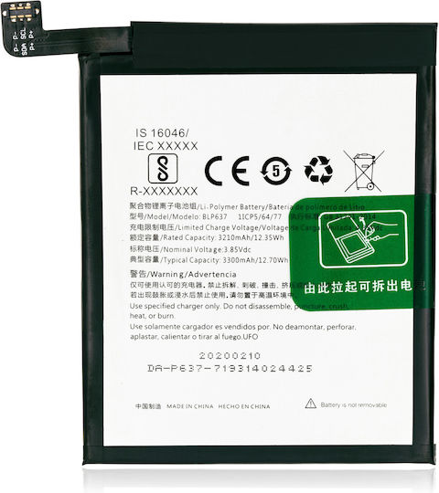 Replacement Battery Oneplus 5 5t A5010 A5000 Blp637
