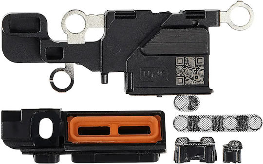 Lautsprecher Mikrofon Gitter iPhone 16 Schwarze 10er Pack