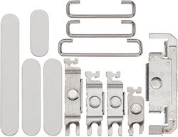 Hard Buttons Power Volume Switch Iphone 16 Pro 16 Pro Max White Titanium