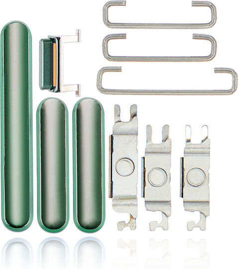 Hard Buttons Power Volume Switch Iphone 11 Pro 11 Pro Max Midnight Green