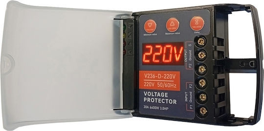 V236-D-220 Single Phase Voltage Monitor Rail Digital 30A V236-D-220V