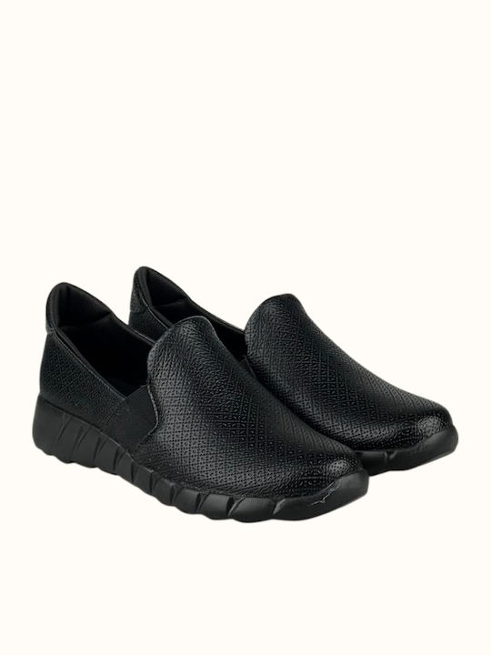 Damen Mokassins in Schwarz Farbe