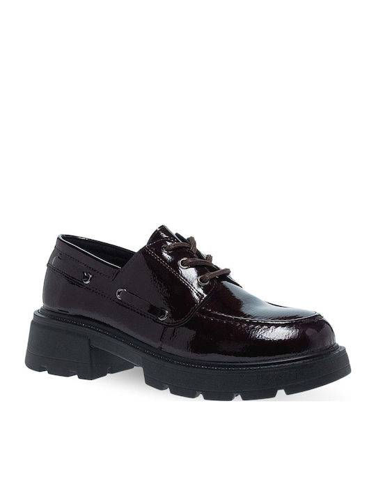 Parex Women's Boat Shoes in Burgundy Colour