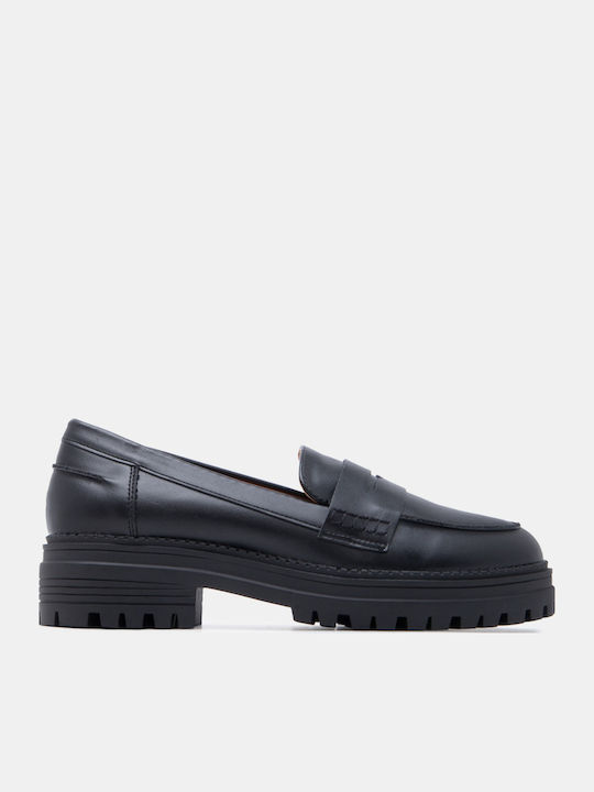 Women's Loafers In Black Color