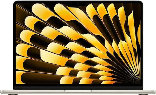 Apple MacBook Air 13.6 Zoll IPS Retina Display (M5-10-Kern/16GB/512GB SSD/8-Kern GPU) Starlight (Englisch (US) Tastatursprache)