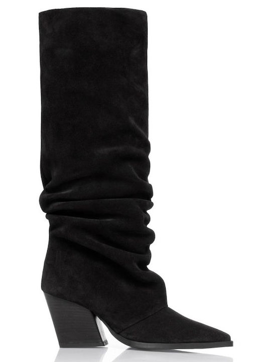 Sante Leather Women's Cowboy Boots with High He...