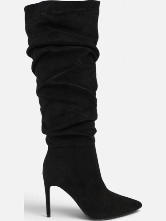 Suede Women's Black Boots