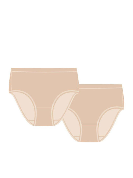 Walk Γυναικεία Slip 2Pack Μπεζ