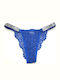 Women's Briefs with Blue Lace
