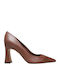 Leder Pumps Braune A1403300010005