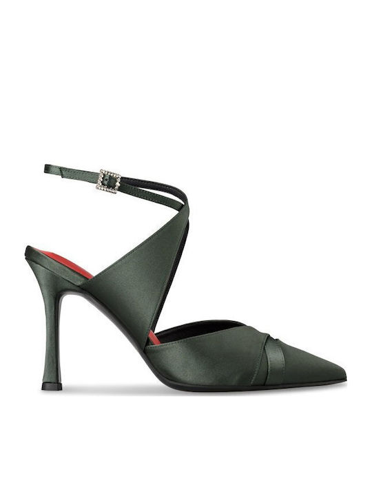 Envie Shoes Γόβες Πράσινες