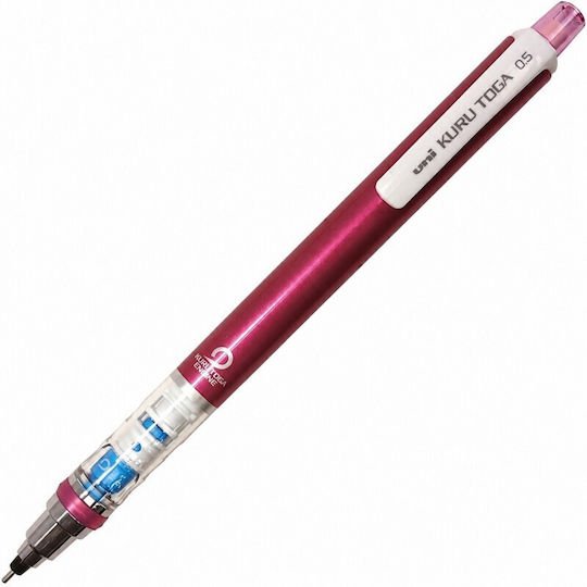 Uni Mitsubishi Mechanische Bleistift Kurutoga Standard Rohr Slide Modell Rosa 0,5 Mm M5-450 1 Stück