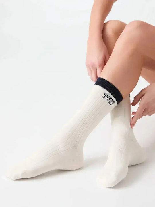 Guess Șosete Pentru Femei G1o6-dove White