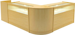 Luna Led Shop Counter Set Cm60 Tb60 & 2 X B1200 Maple Luna Led Shop Counter Set Cm60 Tb60 & 2 X B1200 Maple