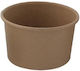 THalassinos Set 50 Paper Ice Cream Bowls with Capacity 118ml