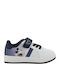 Sneaker Kids Sneakers Anatomic With Hoop & Loop Closure White