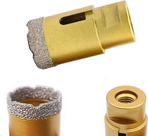 Pasco Diamantkronen-Gewindeschneiden Nassschneiden/Trockenschnitt mit Durchmesser 16mm für Beton, Fliesen und Kunststoff