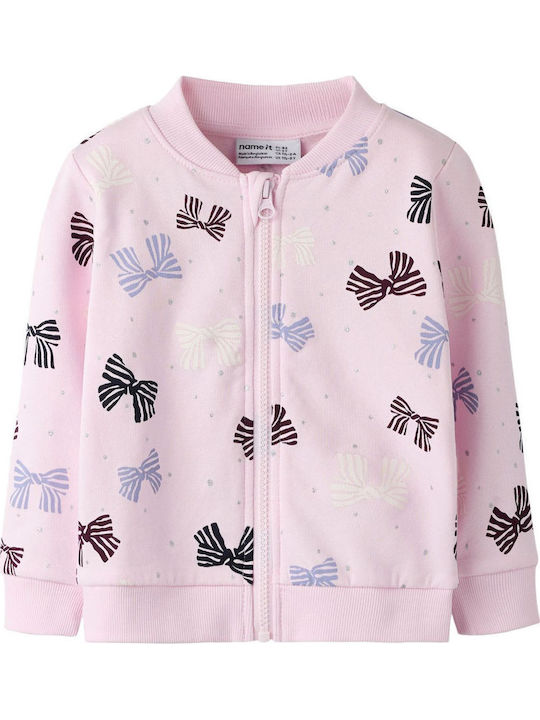 Name It Kids Sweatshirt Cardigan Pink