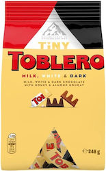 Toblerone Tiny Σοκολατάκια Γάλακτος Milk White Dark 248g