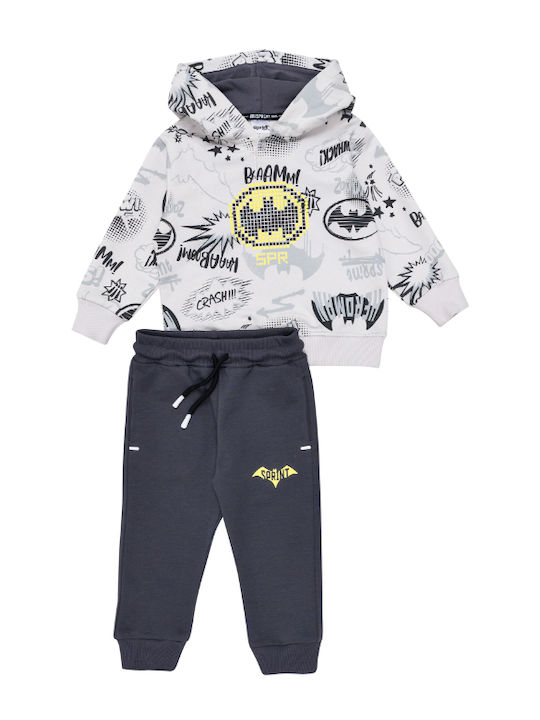 Sprint Kids Sweatpants Set Light Grey