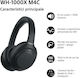 Sony WH-1000XM4C Wireless Bluetooth Over Ear Headphones with 27 Hours Playing Time Black