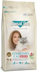 BonaCibo Hrană Uscată pentru Pisici Adulte Sterilizate cu Sistem Urinar Sensibil 2kg