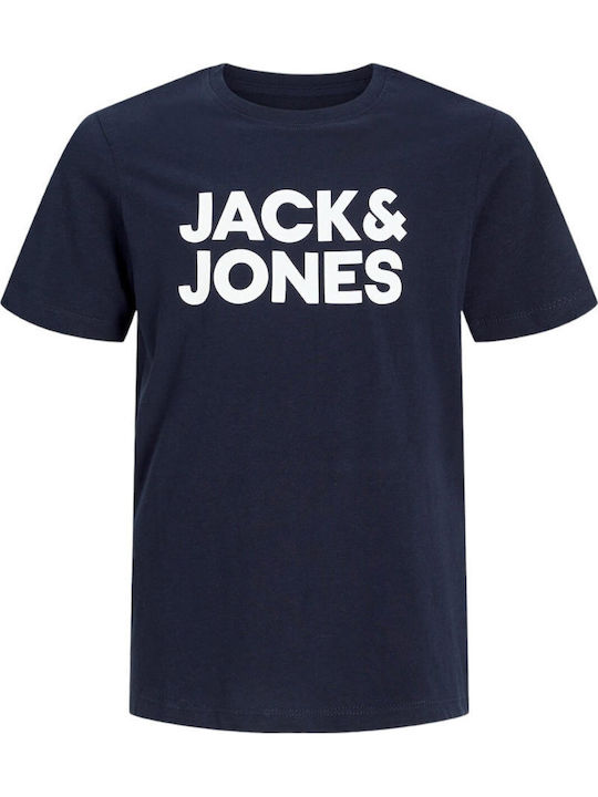 Jack & Jones Παιδικό T-shirt Navy Blazer Corp