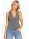 Women's Grey Vest WL-72830-27VE-GREY