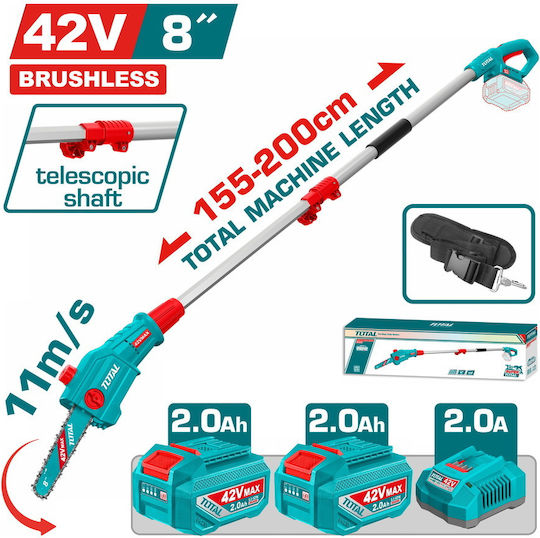 Total TPSLI42281E Ferăstrău Telescopic Fix și Lamă 20.32cm