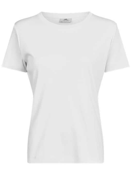 Tee Jays Tee Дамска Рекламна Тениска Бяла