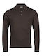 Tee Jays Men's Promotional Long Sleeve Polo Shirt Mocha
