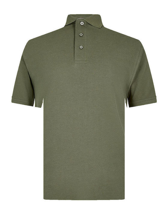Kustom Kit Мъжка рекламна поло тениска Camo Green