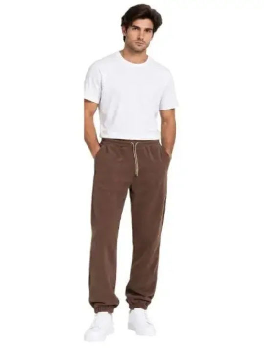 BodyTalk Herren-Sweatpants Braun
