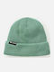 Beanie Unisex Knitted Beanie in Green Colour