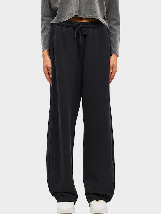 Dirty Laundry Washed Black Sweatpants