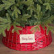 Weihnachtsbaum-Schürze Rote Korbweide M26xY53cm