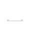 Zogometal Furniture Handle from Zamak White Diameter 12mm (Hole Centers 192mm) 93-87