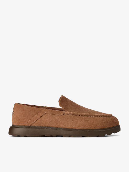 UGG Suede Herren Mokassins in Brauner Farbe